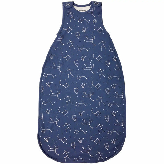 4 Season® Big Kid Sleep Bag, Merino Wool & Organic Cotton, 4 - 6 Years, Night Sky™