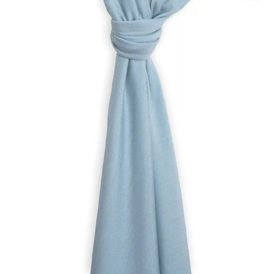 Swaddle Blanket, Merino Wool, Newborn to 3 Months, Blue